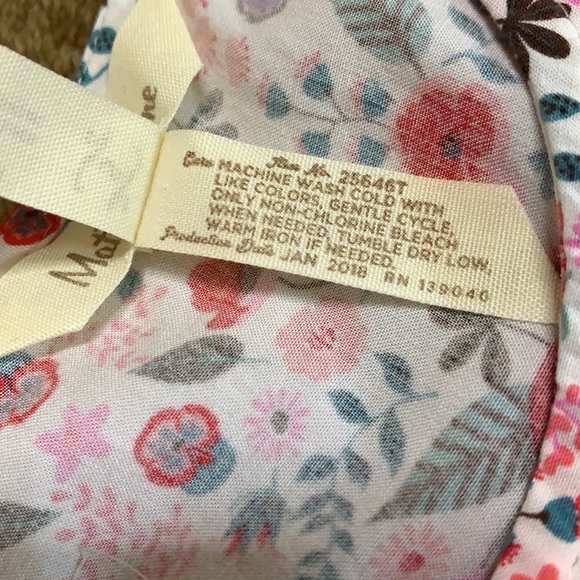 MATILDA JANE floral stripe trapeze top - Picture 8 of 10